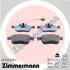Комплект тормозных колодок, дисковый тормоз ZIMMERMANN 24727.200.2 (фото 1)