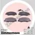 Комплект тормозных колодок, дисковый тормоз ZIMMERMANN 25172.180.1 (фото 1)