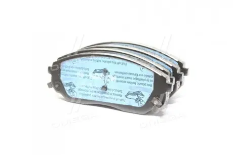 Комплект тормозных колодок, дисковый тормоз BOSCH 0 986 494 143 (фото 1)