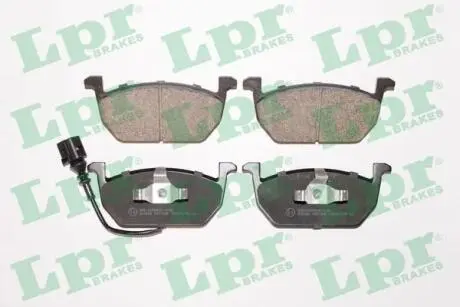 Комплект тормозных колодок, дисковый тормоз LPR 05P1836