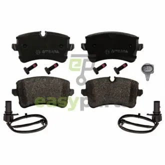 Комплект тормозных колодок, дисковый тормоз SWAG 30 11 6016 (фото 1)