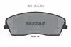 Комплект тормозных колодок, дисковый тормоз TEXTAR 2416601 (фото 1)