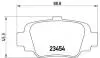Комплект тормозных колодок, дисковый тормоз BREMBO P 56 032 (фото 1)