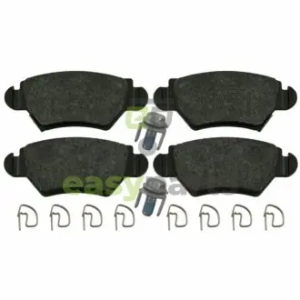 Комплект гальмівних колодок, дискове гальмо SWAG 40 91 6445 (фото 1)