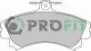 Колодки гальмівні дискові PROFIT 5000-1093 (фото 1)