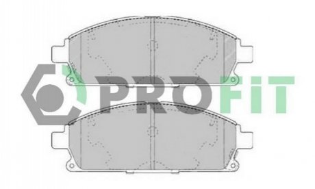 Колодки гальмівні дискові PROFIT 5000-1263