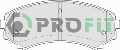 Колодки гальмівні дискові PROFIT 5000-1603