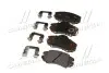 Комплект тормозных колодок, дисковый тормоз Hyundai/Kia/Mobis 58101-2KA10 (фото 2)