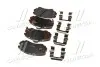 Комплект тормозных колодок, дисковый тормоз Hyundai/Kia/Mobis 58101-2KA10 (фото 4)