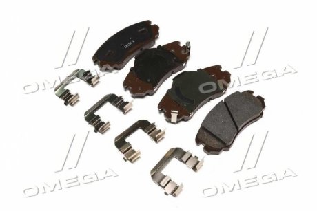 Комплект гальмівних колодок, дискове гальмо Hyundai/Kia/Mobis 58101-2KA10