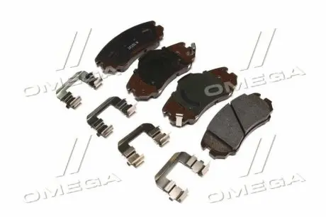 Комплект гальмівних колодок, дискове гальмо Hyundai/Kia/Mobis 58101-2KA10