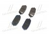 Комплект гальмівних колодок, дискове гальмо Hyundai/Kia/Mobis 58302-1DE00 (фото 2)