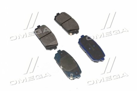 Комплект гальмівних колодок, дискове гальмо Hyundai/Kia/Mobis 58302-1DE00 (фото 1)