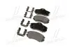 Комплект тормозных колодок, дисковый тормоз Hyundai/Kia/Mobis 581011FE01 (фото 2)