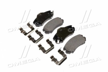 Комплект гальмівних колодок, дискове гальмо Hyundai/Kia/Mobis 581011FE01