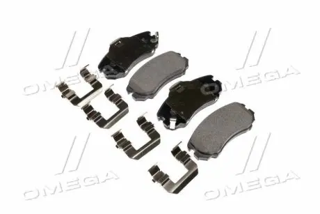 Комплект гальмівних колодок, дискове гальмо Hyundai/Kia/Mobis 581011FE01