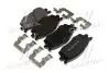 Комплект тормозных колодок, дисковый тормоз Hyundai/Kia/Mobis 58101-1GE00 (фото 3)
