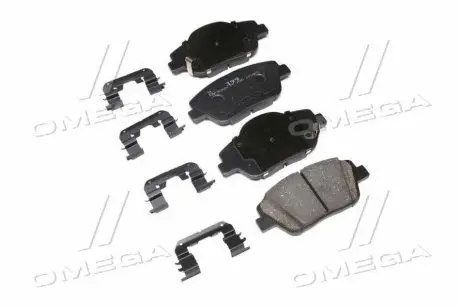 Комплект гальмівних колодок, дискове гальмо Hyundai/Kia/Mobis 58101-3QA50