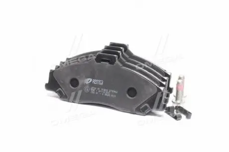Комплект гальмівних колодок передн Ford Ranger Mazda 323 S Vi, B-Serie, Bt-50 1.6-4.0 09.98-12.15 REMSA 0730.01