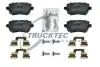Комплект гальмівних колодок, дискове гальмо TRUCKTEC 07.35.138 (фото 1)