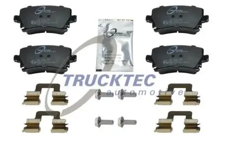 Комплект тормозных колодок, дисковый тормоз TRUCKTEC 07.35.138
