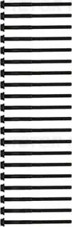 Комплект болтів з головкою системи TORX з чорного металу VICTOR REINZ 14-10987-01