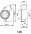 Пристрій для натягу ременя, ремінь ГРМ ASHIKA 45-05-526 (фото 2)