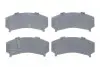 Комплект протискрипних пластин (передніх) Mitsubishi Pajero IV 3.0 4WD 07- FRENKIT 940000 (фото 1)