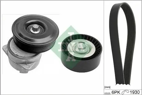 КОМПЛЕКТ ПОЛИКЛИНОВОГО РЕМНЯ FORD INA 529022110