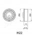 Пристрій для натягу ременя, ремінь ГРМ JAPANPARTS BE-H22 (фото 2)