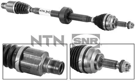 Pє?oЬ kpl. LOGAN/SANDERO 6-kul prawa 783mm SNR NTN DK55.004