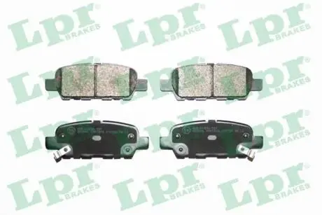 - Гальмівні колодки до дисків LPR 05P1839