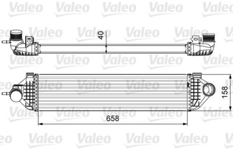 CHгODNICA POWIETRZA FORD CMAX Valeo 818600 (фото 1)