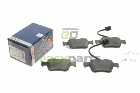 Колодки гальмівні (задні) Alfa Romeo Giulia/Stelvio/Maserati Levante Suv 15- (з датчиком) BOSCH 0986424848