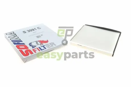 Фільтр салону Volvo S60/S70/S80/V70/XC90 2.0-3.2 97-14 SOFIMA S 3091 C