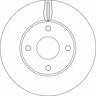 Фото щИТ КОЛОДОК. FORD FIESTA VII 17-PRZ?D TRW DF6593 ЩИТ КОЛОДОК. FORD FIESTA VII 17-PRZ?D TRW DF6593