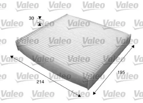 Фільтр, повітря у внутрішньому просторі Valeo 715620