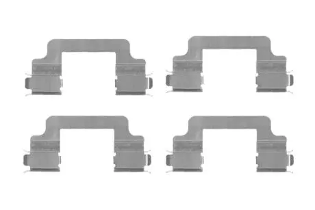 LAND ROVER К-т установчий передн. гальм. колодок Discovery 04-, Range Rover BOSCH 1 987 474 455