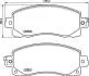 Гальмівні колодки зад. Honda Accord VIII/CR-V 01-06 08- (akebono) BREMBO P78028 (фото 1)