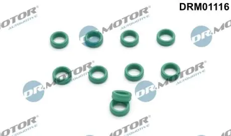 К-т прокладок компресора кондицiонера 10 елементiв DR MOTOR DRM01116