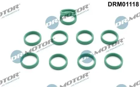 К-т прокладок компресора кондицiонера 10 елементiв DR MOTOR DRM01118
