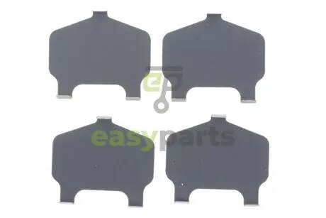 Комплект протискрипних пластин (задніх) Mitsubishi Pajero Sport 2.5/3.0 TD 98- (Sumitomo) FRENKIT 940073