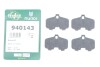 Комплект протискрипних пластин (задніх) Mitsubishi Pajero 91- FRENKIT 940143 (фото 2)