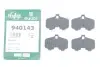 Комплект протискрипних пластин (задніх) Mitsubishi Pajero 91- FRENKIT 940143 (фото 2)