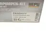 Комплект ГРМ + помпа Audi A4 96-09/A6 96-05/VW Passat 1.8 T 95-05(150x23)(помпа P547) HEPU PK05477 (фото 17)