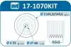 Комплект ремінних шківів, колінчастий вал IJS GROUP 17-1070KIT (фото 2)