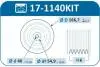 Комплект ременных шкивов, коленчатый вал IJS GROUP 17-1140KIT (фото 2)
