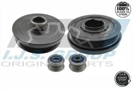 Комплект ременных шкивов, коленчатый вал IJS GROUP 17-1140KIT