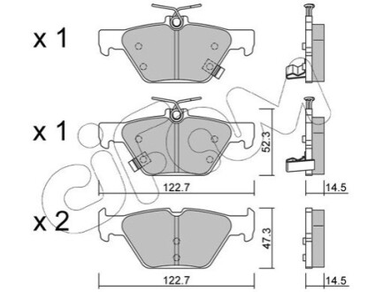 КЛОКИ ХАМУЛК. SUBARU LEGACY VI 15-ТИ? CIFAM 822-1087-0