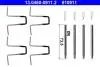 Комплектуючі, колодки дискового гальма ATE 13.0460-0911.2 (фото 1)